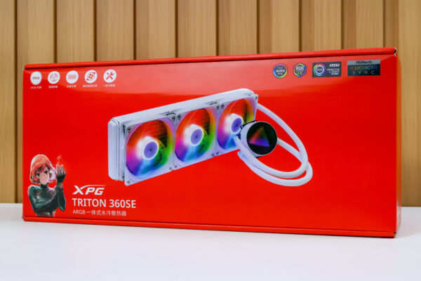 XPG Triton 360SE ARGB White - Image 2