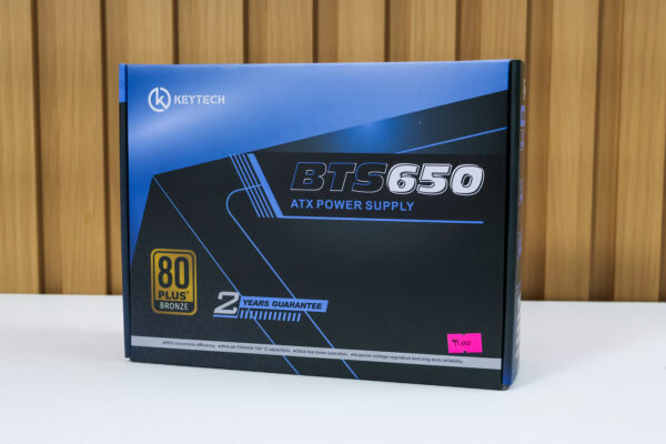 BTS 650w ATX Power Supply 80+ Bronze Rated