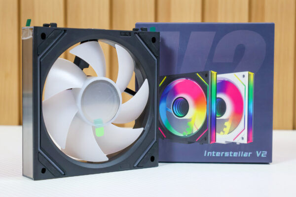 Interstellar V2 Fan Single fan ARGB Unifan Black