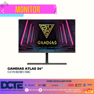 Gamdias Atlas 24" FLAT IPS HD238IF II 100HZ